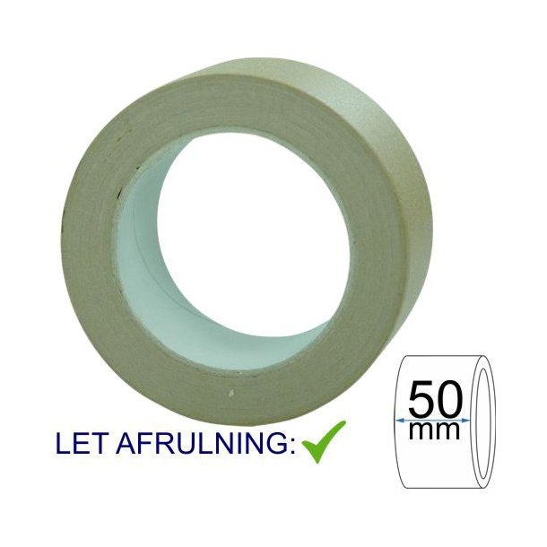 Papir pakketape 50mm x 50m brun