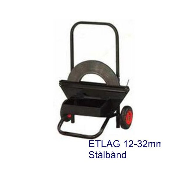 Stlbndvogn etlag 12 - 32mm - Sort