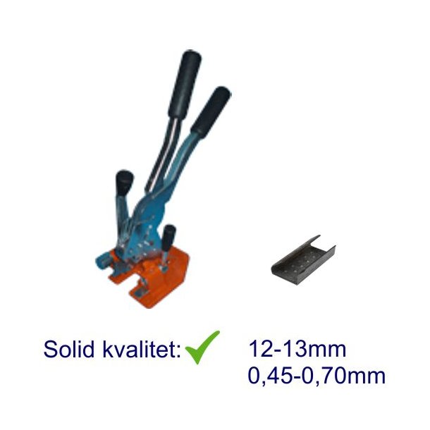 Plastbndstrammer med plombeluk  13mm