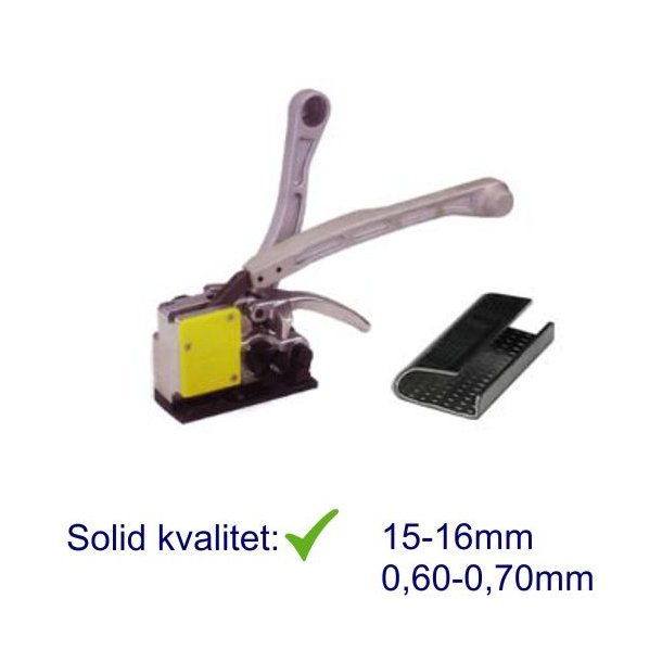 Bndstrammer til PET 15,5 og 16mm Plombeluk DX2050