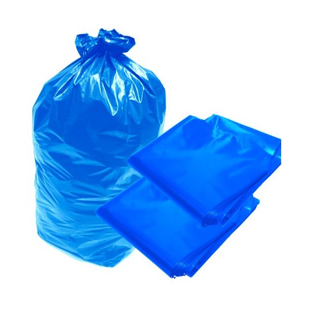 Affaldssk 90 x 125cm x 100my - Bl-trsp