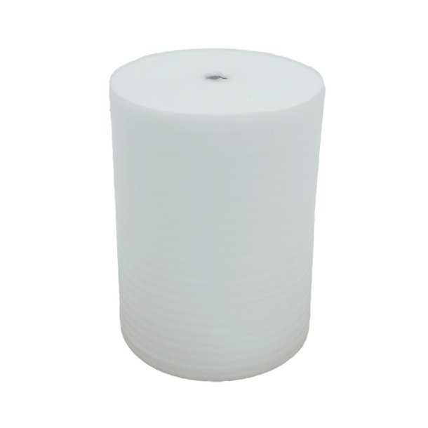 Skum / Foam 75cm x 300m x 1mm Hvid