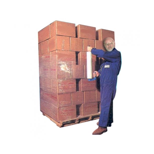 Strkfolie 45cm x 300m x 20my Klar