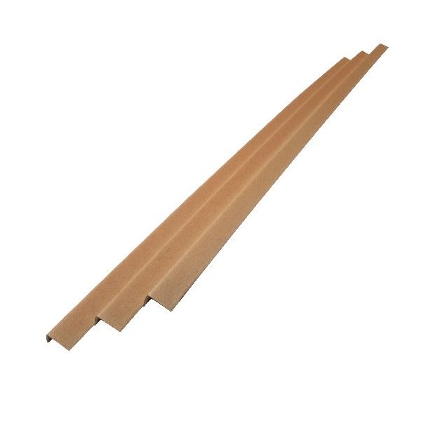 Kantbeskyttere pap 35x35x900mm  Tykkelse: 3mm Brun
