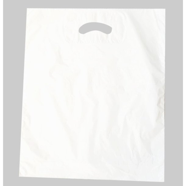 Brepose 45 x 55/5cm x 30my MDPE Hvid