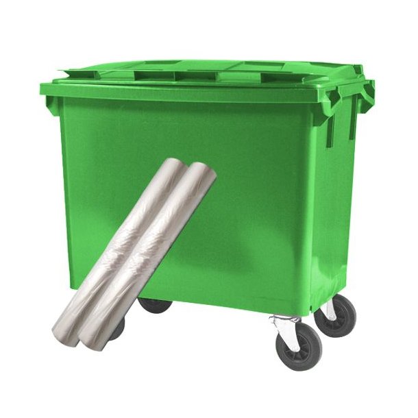 containersk 203x165cm - 40my - 800 L - Klar