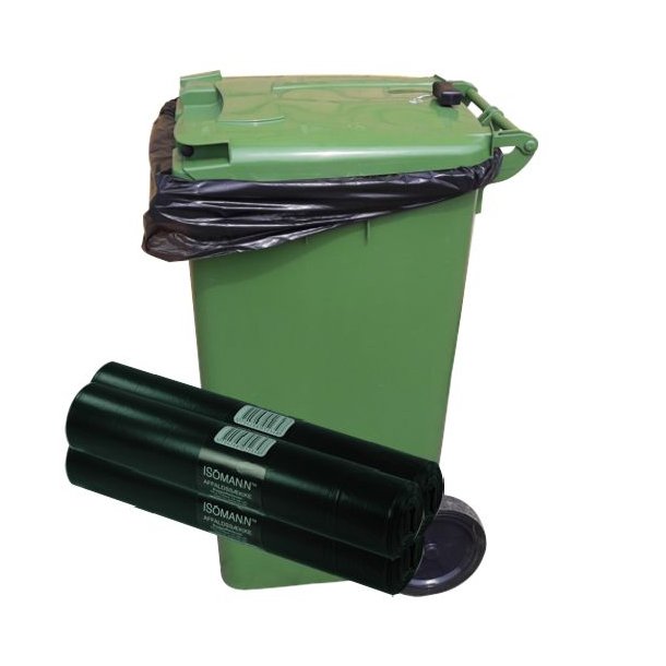 containersk 105x140cm - 40my - 180 L - Sort
