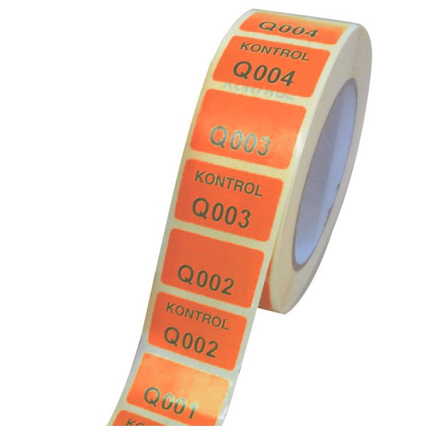 Kontrol nr. labels - Rd