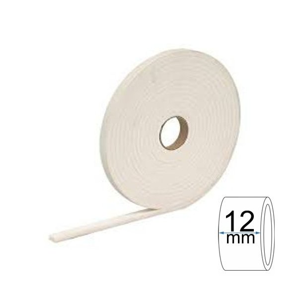 Dobbeltklbende Skum tape 12mm x  50m