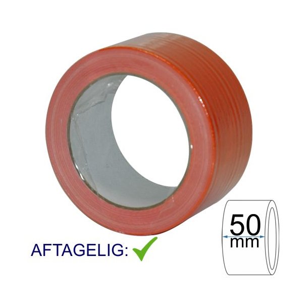Lrreds tape 50mm x 25m ORANGE DXD280
